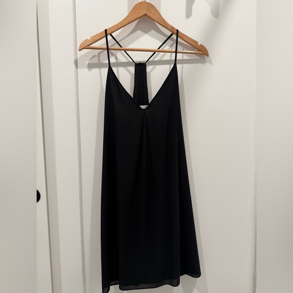 Alice + Olivia Slip Dress, Black